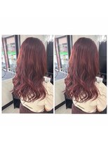 シャルム ヘアー デザイン(CHARME Hair Design)&nbsp;ブリーチなしWカラー　アメリカンチェリー