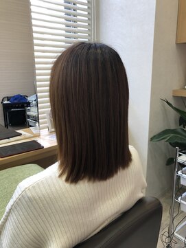 ウイバイファースト(u'i by first) ワンレンスタイルの美髪スタイル