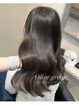ネリネ 船橋駅南口店(Nerine) 赤み消しグレージュ/透明感オリーブベージュ/髪質改善