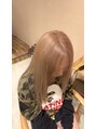 ヘアーサロン リアン 鴻巣店(hair salon Rien)&nbsp;柔らかさを感じるミルクティーカラー