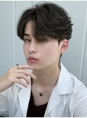 韓国風コンマヘア/フェザーパーマ