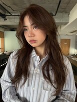 ノラジャーニー(NORA Journey)&nbsp;レイヤーカットナチュラルレイヤーオリーブベージュ赤み消し