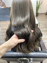 ヴィフ 大船(VIF) ブリーチなしダブルカラー×アッシュベージュ