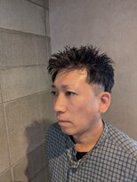 ワンワンオー バーバーショップ コンチネンタル(@110 BARBER SHOP continental)&nbsp;アクティブショートツーブロックミドルフェード
