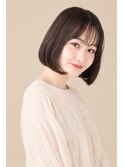 マチルダボブ　ベージュカラー　大人ボブ