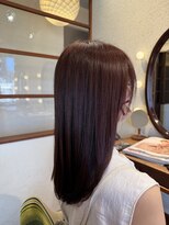 エルサフィロ キタハマ(el zafiro kitahama)&nbsp;20×30×40代×透明感×髪質改善×艶感×オレンジベージュ