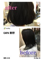 キャパ 秦野(CAPA) バッサリカット & パーマ♪