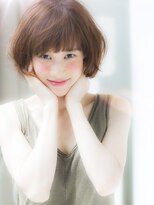 アジールヘア 所沢プロペ通り店(agir hair)&nbsp;大人可愛いふんわりショート【所沢】