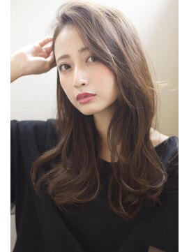 マリアバイアフロート(Maria by AFLOAT) 【添田】ヴェールウェーブブルージュロング大人かわいい3Dカラー