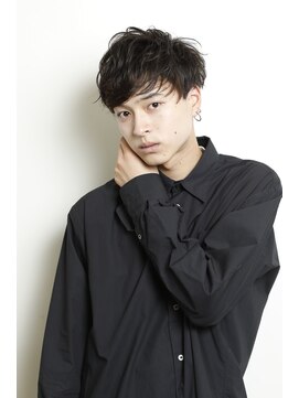 イグレックビス(igrek bis) IGREKBISツーブロック×無造作×ネープレス×マッシュショート