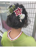 美容室 パルス 静岡鷹匠店(PALS) 着物アレンジ