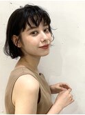 Kii  色っぽ可愛いナチュラルボブ
