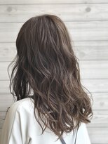 ジーナ セントラル銀座(Zina)&nbsp;セシルカットフリンジウェーブ×大人かわいい前髪ココアブラウン