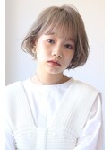 大人かわいい20代30代40代似合わせカットイメチェン流しバング