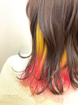 ノチ(Noci) 【和田寧々「】インナーカラー×鬼滅カラー