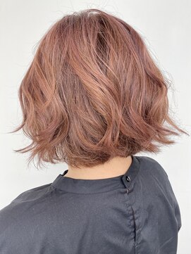 ステア ケース(stair case) 血色UP!コーラルベージュ 脱白髪染め 40代50代60代