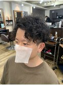 マッシュパーマ