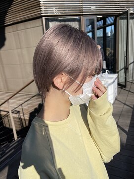 ミィ 表参道(mee.) 【mee.】ヤジマ　シアピンクベージュ