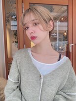 ルービック バランス 天王寺(Rubik's×Balance) 大人かわいい小顔前下がり丸みショートボブ