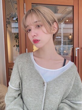 ルービック バランス 天王寺(Rubik's×Balance) 大人かわいい小顔前下がり丸みショートボブ