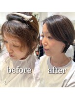 トゥルーズ(TLUUS)&nbsp;大人可愛い20代30代40代小顔ワンサイドショート