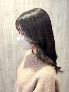 テトテ 門戸厄神店(tetote) 【tetote村山サロンスタイル】グレージュ／インナーカラー