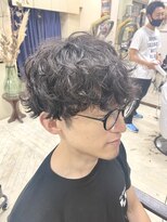 ヌーベルバレ(Nouvelle Vallee)&nbsp;プードルマッシュパーマ/ツイストスパイラル/メンズツーブロック