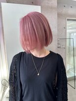 イキ 表参道(iki omotesando)&nbsp;ミディアムヘア/スラッシュ/グレージュカラー/デザインカラー