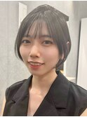 30代40代大人女性/前髪ありショートボブ/ショートヘア/髪質改善