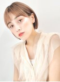 小顔タッセルボブ×美髪[ぱつっとボブ/縮毛矯正/横浜韓国]