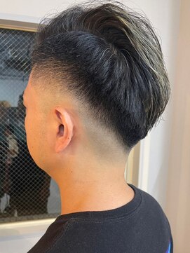 リッチ 菊名店(Rich) メンズカット　七三　刈り上げ　ハイライト　フェード