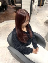リーオオサカ(Lee Osaka)&nbsp;ボルドーカラー×レイヤーカット