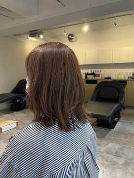 ソイクフ 四条大宮店(SOY-KUFU) 大人可愛い◎20代30代40代シアーカラーワンカールカールセミディ