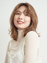 ルクスドレ 新宿(Luxe doree')&nbsp;外ハネボブ/エギョモリ/菱形ボブ/ペールベージュ[新宿]