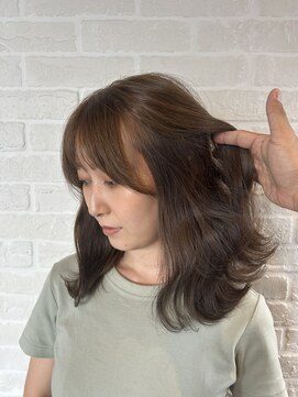 クラン バイ ナチュラル(clan by Natural) ほんのりインナーカラー＊ブリーチ無しでもできます