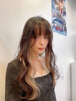 オーシャントーキョー サニー 原宿(OCEAN TOKYO Sunny)&nbsp;コテ巻き韓国巻きレイヤーカットロングレイヤーコテ波巻き