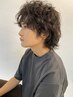 ポイントパーマ（部分パーマ） + メンズカットフルコース  11500円→10000