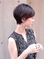 ロンドグロワール 大宮(Lond Gloire)&nbsp;顔周りレイヤーカット小顔ボブルフ/黒髪地毛風カラー/大宮