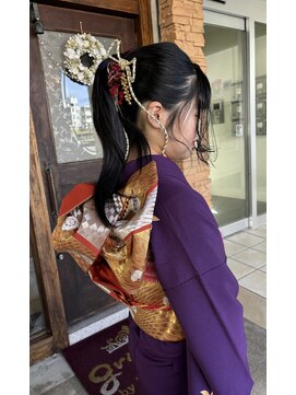 グランジュテ(grandjute) 成人式 ヘアセット メイク 着付け まつげパーマ 那覇