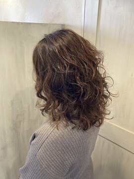 ヘアーリゾートガーデン 南林間店(Hair Resort Garden) ウェーブミディアム/大人ガーリー♪外国人風ヒッピーパーマ