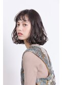 【那須久美子】こっくり暗髪パーマ
