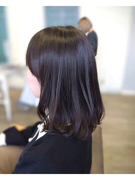 ヘアアトリエ ナイン(hair atelier nine) メルティーカラー/似合わせカット/ウェーブミディアム/福島市