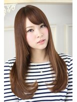 エミル 国分寺(emile)&nbsp;小顔カットのワンカールロング【国分寺】