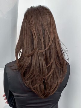 アイティー バイ アルバム 浦和店(IT by ALBUM) 似合わせカットマロンベージュメルティカラー_ba502631