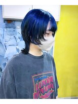 トーク 武庫之荘(TAL'KE) TAL’KE武庫之荘/ウルフカット×ルーツネイビー_435