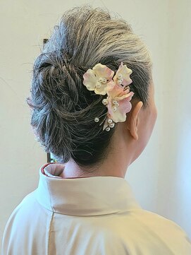 ヘアリゾート アジアグランデ(Hair Resort Asia grande) 【Anne(諳)】和装に合わせた大人ヘアセット【grande武蔵浦和】