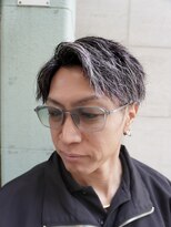 メンズグルーミングナンバーナイン(MEN'S GROOMING NUMBER NINE)&nbsp;シルバーメッシュ/ツイスパ/【早田隼哉】