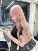 【LANTELDIT】ペールピンク ハイトーン ケアブリーチ
