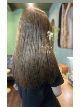 ハチ(.hachi) ブラウン グレージュ