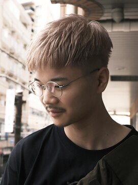 ボコカ(bococa) 【macana指名】短髪ベリショブリーチベージュメンズ登戸